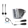 Kimafun KM-CX710 Wireless Dual Accordion Microphone System - Image 3