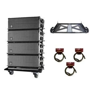 DAS Audio EVENT-208A Bundle with Stacking Bracket and Dolly