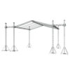 ProX 12D Stage Roofing System 30'W x 30'L x 23'H & Speaker Wings - Incl 6 Chain Hoist - Image 3