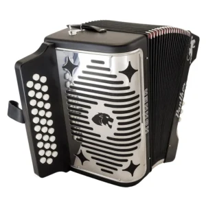 Hohner Panther Accordion GCF Black