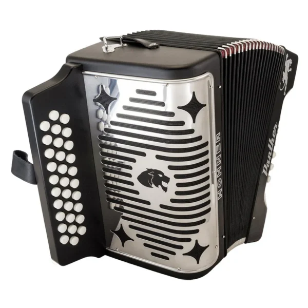 Hohner Panther Accordion GCF Black