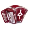 Anacleto Rey del Norte Accordion 6 Switch FBE/GCF Red Compact