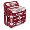 Anacleto Rey del Norte Accordion 6 Switch FBE/GCF Red Compact - Image 6