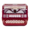 Anacleto Rey del Norte Accordion 6 Switch FBE/GCF Red Compact - Image 3