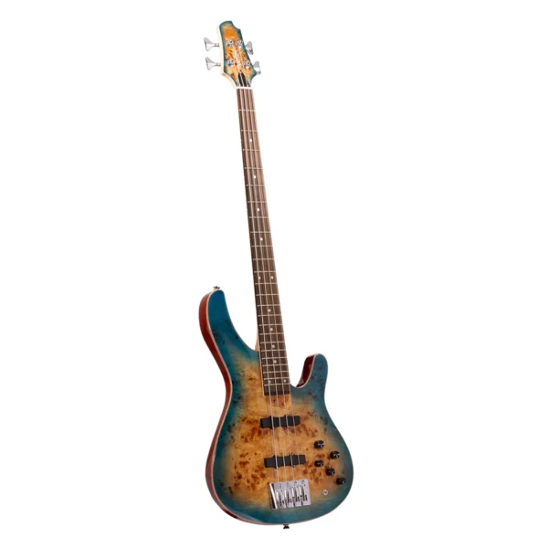 Babilon Master IV Four Strings Electric Bass in Green - Image 2