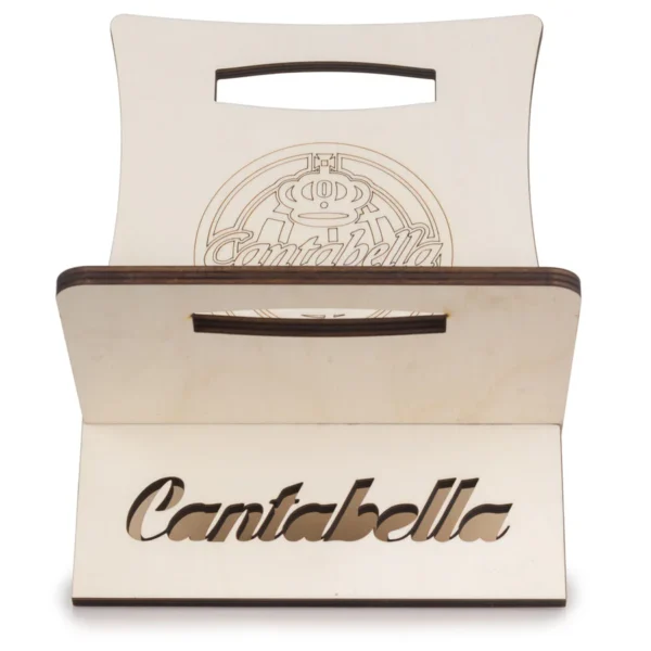 Cantabella Wooden Laser Engraved Accordion Display Stand - Image 3