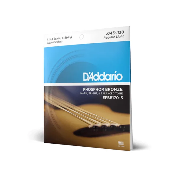 D'Addario EPBB170 Phosphor Bronze Acoustic Guitar Strings - Image 2