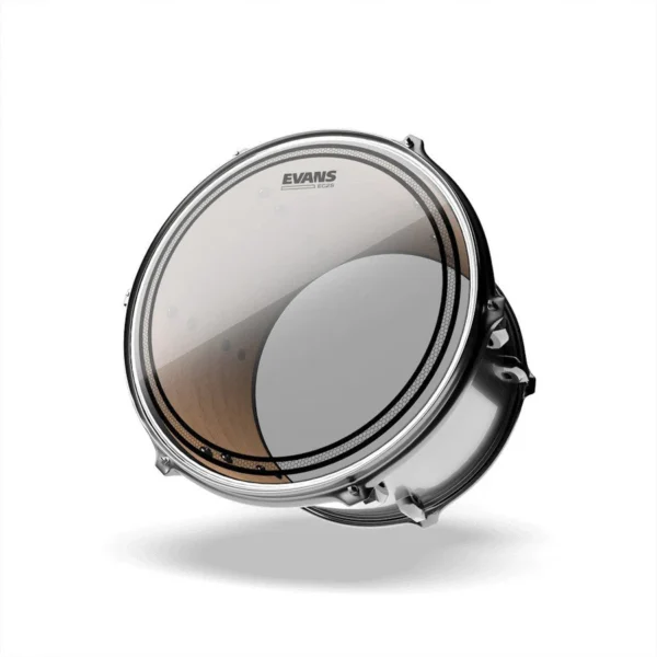 D'Addario TT12EC2S Clear Tom Drumhead 12" - Image 2