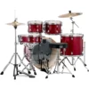 Mapex Venus 5 Pc Rock Complete Setup VM Crimson Red Sparkle - Image 2