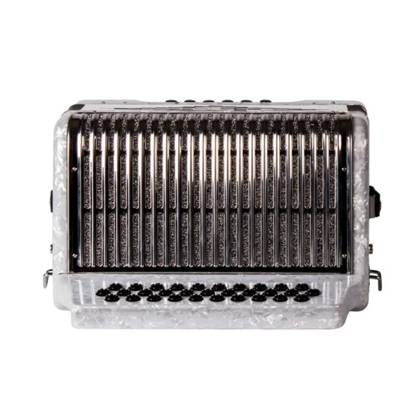 Montanari 3112 MG Accordion No Switch FBE White - Image 3