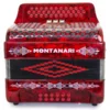 Montanari 3412 Accordion 3 Switch FBE Red - Image 2