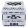 Montanari 3412 Accordion 3 Switch GCF White - Image 2