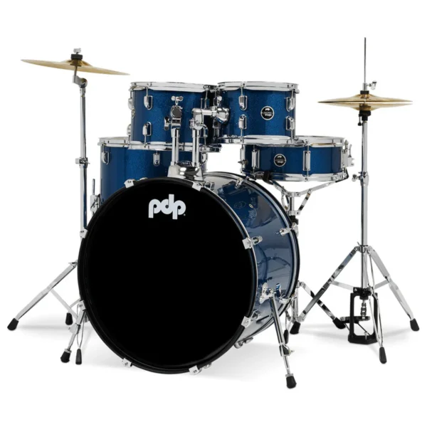 PDP Royal Blue Sparkle - 5 Piece Complete Kit - Image 3