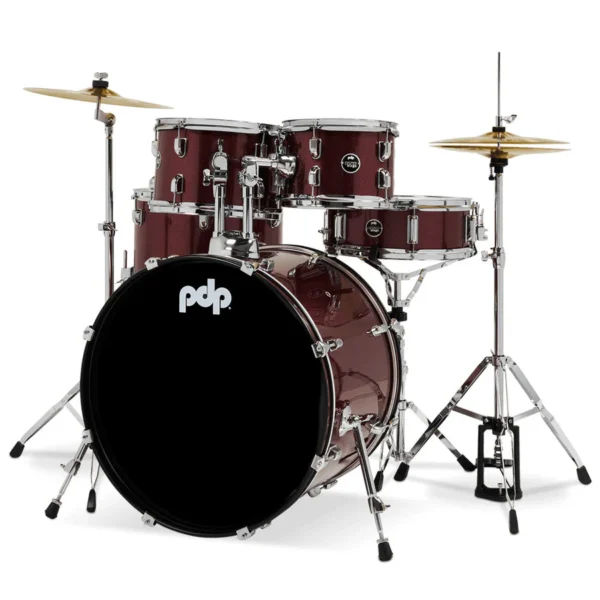 PDP Ruby Red Sparkle - 5 Piece Complete Kit - Image 3