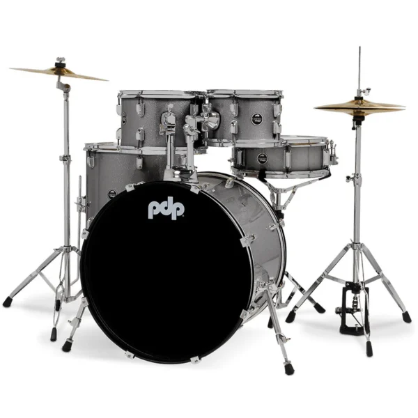 PDP Silver Sparkle - 5 Piece Complete Kit - Image 3