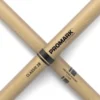D'Addario TX2BW Hickory 2B Wood Tip Drumstick - Image 3