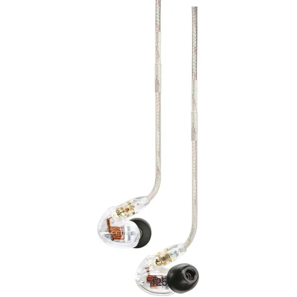 Shure SE425 Sound Isolating In-Ear Stereo Headphones (Clear) - Image 2