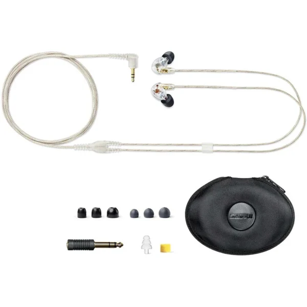 Shure SE425 Sound Isolating In-Ear Stereo Headphones (Clear) - Image 3