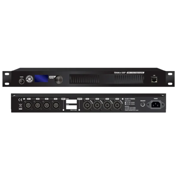 Topp Pro TD500.4DSP V2 4-Ch Amplifier