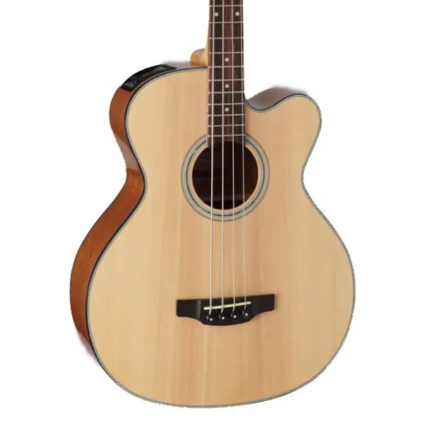 Takamine GB30CE Acoustic/Electric Bass Guitar Natural - Image 2