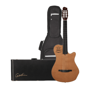 Godin Multiac Grand Concert SA Natural HG (012817) – Godin VBGAC Gig Bag – Godin v1091 Hardshell Case